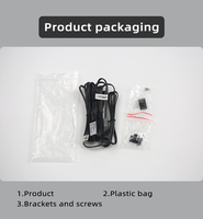 Shinechip saklar kedekatan inframerah pintu ganda Sensor sentuh DC12V 60W kualitas tinggi untuk lampu kabinet 5A Sensor inframerah