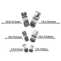 Vente flash : Collier de serrage à vis sans palier en acier inoxydable SS304 à une seule oreille, adapté aux tuyaux, aux flexibles, aux colliers de serrage, aux clips en O, kit de colliers de serrage pour tuyaux