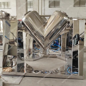 高效v型混合硬脂酸锌滑石钾明矾粉末混合混合机 - Product Image 2