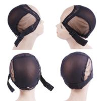 Bandes élastiques réglables en Nylon noir pour perruques 2.5/3.5cm faisant bonnet de perruque filet de cheveux filet de dentelle couture fabrication de perruque en caoutchouc