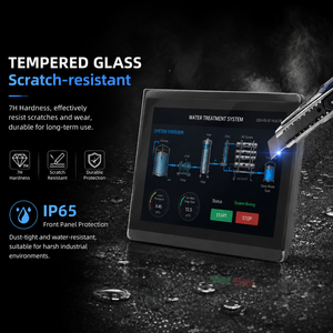 โมชัวน์ RS485 หน้าจอสัมผัสแบบ Capacitive HMI <span class=keywords><strong>SPM</strong></span> ขนาด <span class=keywords><strong>7</strong></span> นิ้ว และหน้าจอ LCD แบบสัมผัส 16:9 ความละเอียด 1024x600 สำหรับคอนโทรลเลอร์ PLC - Product Image 2