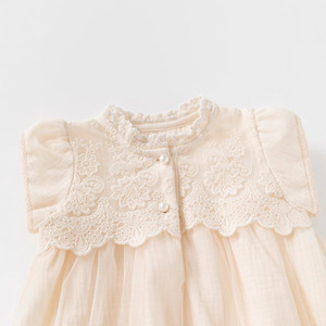 Fabbrica originale per neonata Design 2025 autunno pizzo <span class=keywords><strong>dolce</strong></span> tuta da principessa per 0-2 anni neonata - Product Image 3