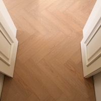 Easy Installation Chevron Oak Flooring Laminate Hardwood Solid Timber Interior Herringbone Engineered Wooden Floor