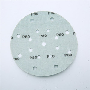 Disques de ponçage à fixation auto-agrippante, grain 80, ronds, pour le polissage du <span class=keywords><strong>bois</strong></span>, des voitures, des métaux, l'élimination de la peinture et de la rouille – Approvisionnement direct usine - Product Image 3