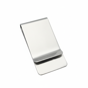 Shiny <b>silver</b> metal <b>money</b> <b>clip</b> - Product Image 1