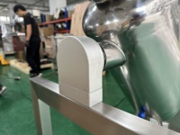 Mélangeur de poudre en acier inoxydable industriel en forme de V, capacité de 50 L, pour les industries alimentaires, chimiques et cosmétiques