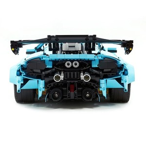 GULY 10660 MOC Technical 1:8 RC Supercar Building Blocks Bricks Assembling Model Toys for Boys Christmas Gift Set - Product Image 4