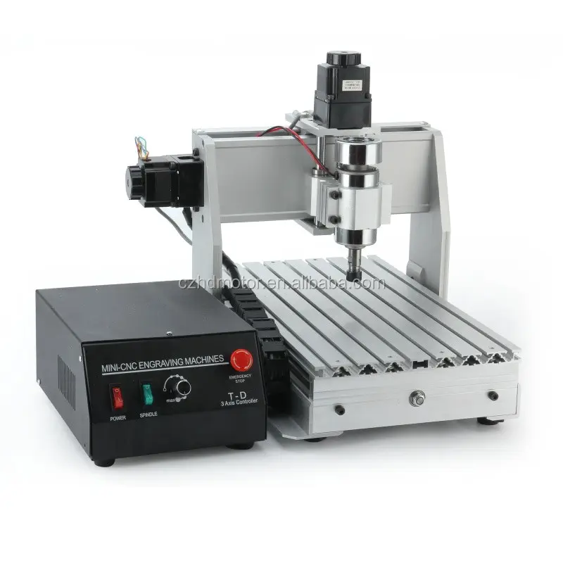 CNC-Fräsmaschine Mini 4-Achsen-CNC-Holzfräser Gravier maschine für den Großhandel