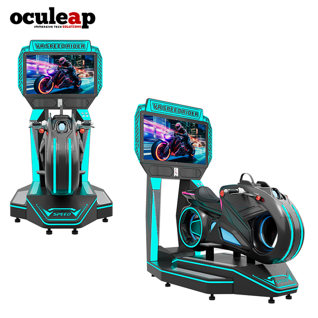VR Racing Simulator 2027 Customization 9D Motorcycle Indoor Arena Gaming 3D Roller Coaster Driving Simulator Arcade Game Machine