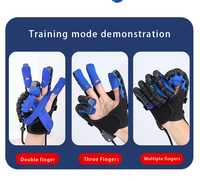Gants de massage robotisés pour mains droite et gauche Carevo, certifiés CE/ROHS/FCC, batterie 380 mAh, modèle 5179, entraînement des mains pour personnes âgées