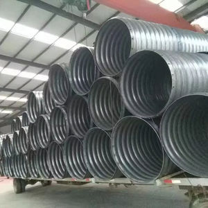 Труба гофрированная оцинкованная для быстрой доставки, сварная, для высокопрочных водопропускных труб, гибка, резка, сертификаты CE ISO - Product Image 2