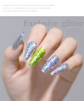 TSZS – Kit de 12 couleurs de paillettes japonaises pour ongles, paillettes irisées, flocons laser, décorations pour manucure DIY, salon, vente en gros