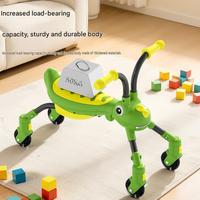 Vélo d'équilibre moderne de luxe à 4 roues avec capteurs pour bébés, jouet éducatif pour enfants de 1 à 3 ans, pour l'extérieur
