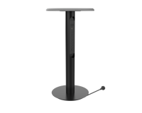 Solution de charge de bureau amovible OMNI avec ports AC et USB, tour d'alimentation sur pied