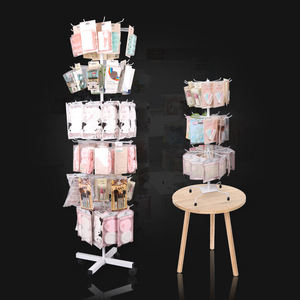 Yiwu Redsun Soporte de exhibición opcional al por menor 2-7 niveles Soporte de exhibición de piso extraíble Sombrero Soporte de exhibición artesanal de joyería - Product Image 3