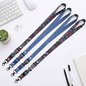 Lanière en nylon personnalisée avec logo pour événements promotionnels - Style moderne, broderie et impression numérique, design portable pour usage au bureau - Product Image 5
