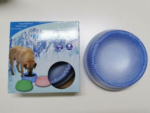 Verão Freeze Gel Fresco Fresco Água Fria Cat Dog <span class=keywords><strong>Pet</strong></span> Cão Frosty Cooling <span class=keywords><strong>Bowl</strong></span> Chill Out Cooler Dog Water <span class=keywords><strong>Bowl</strong></span> - Product Image 2