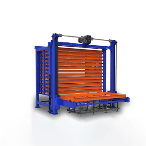 מדפי אחסון אנכיים למתכת כבדה עם בקרת PLC חכמה - Product Image 3