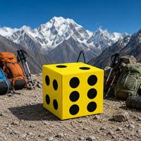 Cible de tir à l'arc en mousse XPE 3D, cube multi-faces durable SCOX-S23 Shandong pour l'entraînement au tir à l'arc
