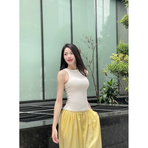 Débardeur pour femme de qualité supérieure, écologique, boutonné, nouvelle mode, naturel, Vietnam, plusieurs tailles, coupe ajustée, échantillon gratuit - Product Image 1