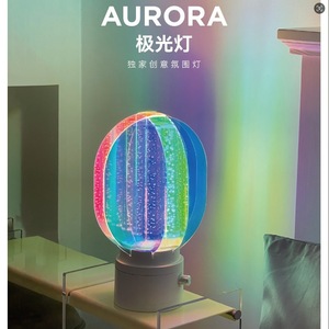 Lámpara de noche recargable minimalista transfronteriza con rotación creativa, colores regulables, para uso doméstico, cielo estrellado romántico - Product Image 2