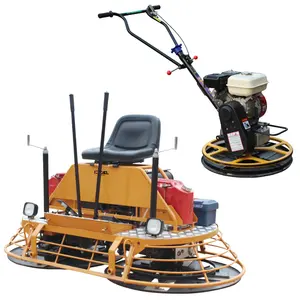 Ride on Concrete Double Floating Pan Helicopter Finishing Hydraulic Ride-on Power Trowel Machine Price Concrete Surface Gasoline