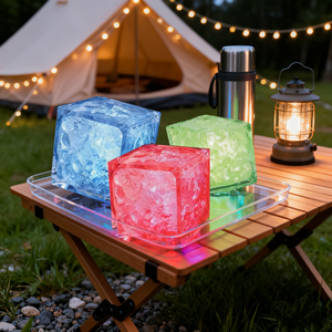 <span class=keywords><strong>Redshark</strong></span> - Barra de Hielo Cuadrada LED de Colores, Accesorios para Fiestas KTV, para Año Nuevo/Día de San Valentín, Funciona con Batería, Uso en Interiores para Adultos - Product Image 6