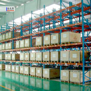 Étagères protégées contre la corrosion personnalisables autoportantes en acier résistantes industrielles de système de rayonnage de palette 1 couche - Product Image 3