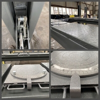 Vente en gros de ponts élévateurs hydrauliques à quatre poteaux pour l'alignement des roues, destinés aux garages de service commercial, à la réparation automobile et à l'entretien des véhicules, conformes aux normes CE.