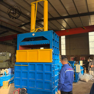 UT Machinery UTVP-260 260 Ton Automatic Vertical Hydraulic Baler Machine for Cardboard <b>Waste</b> <b>Paper</b> Metal Scrap PET Bottles High - Product Image 4