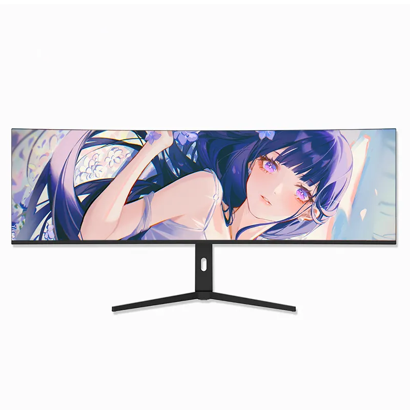 High Definition Big Wide Screen Monitor 49 Inch Gaming Monitors 5k WQHD Curved Monitors