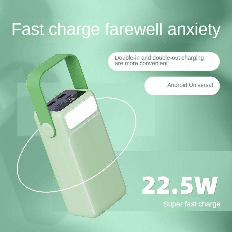 40000mah Power Bank with 22.5W PD Charging - Portable & Efficient