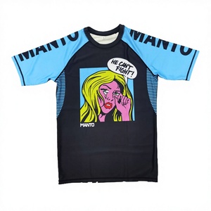 Rashguard de compression professionnel OEM pour sublimation, séchage rapide, pour hommes, en Spandex/Polyester, respirant, personnalisable, vente en gros - Product Image 3