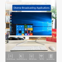 Factory Price Slim 23.8 Inch Education All in One Machine for School Computer Lab Teaching PC Desktop Intel I5 8GB 256GB