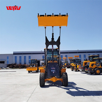 Prix ​​bas, vente chaude, chargeur frontal de 1 tonne, 2 tonnes, 3 tonnes, charge nominale, chargeur sur pneus 4x4 LY928 936