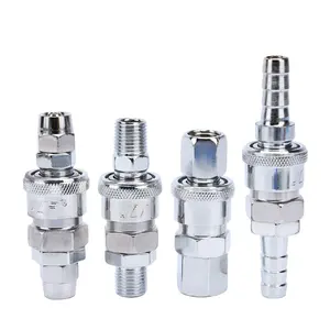 Pneumatic Fitting C Type Quick Connector High Pressure Coupling Work On Air Compressor