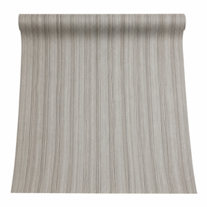 Silver Grey Straight Grain Wood Effect Heat Transfer Film For Aluminum