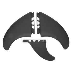 Ensemble de 3 ailerons de <span class=keywords><strong>surf</strong></span> flexibles, stables, légers et durables en PVC pour planches de <span class=keywords><strong>surf</strong></span> gonflables et longboards - Product Image 1
