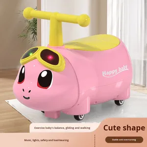 Bicicleta de Equilibrio para Niños de 1 a 4 Años, Bicicleta de Equilibrio de Cuatro Ruedas para Bebés, Niños y Niñas, Andador Deslizante - Product Image 2
