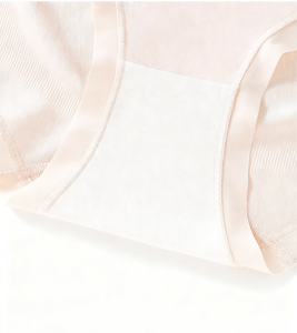 Texlina-Calzoncillos clásicos de tiro medio sin costuras para mujer, calzoncillos suaves de corte alto, serie Pastel, logotipo en relieve, estilo triangular, paquete XL, 10 unidades - Product Image 6