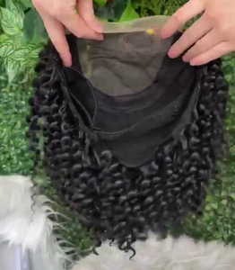 <span class=keywords><strong>Parrucca</strong></span> Corta con Frontale in Pizzo, Capelli Umani Allineati alla Cuticola, Pre-Pizzicata, <span class=keywords><strong>per</strong></span> Ragazze e Giovani Donne, <span class=keywords><strong>per</strong></span> Donne Bianche e Nere - Product Image 2