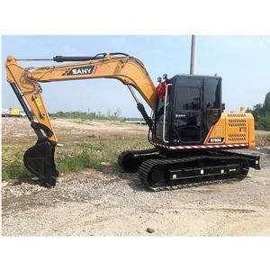 État presque neuf Petite pelle d'occasion Sany 95C de 9.5 tonnes Pelleteuse d'occasion SY95C SY75C SY135 SY155 SY215 à vendre - Product Image 3