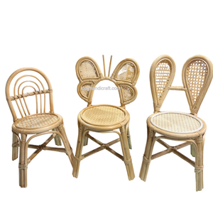 Chaise pour enfants en rotin faite à la main, best-seller, pour événements et fêtes d'anniversaire, chaise en osier naturel pour enfants, légère et durable, sièges pour enfants - Product Image 6