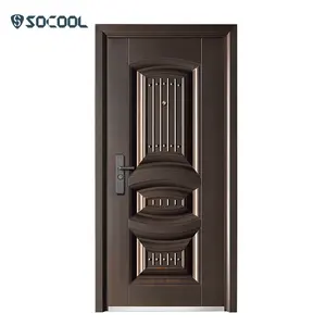 Customized High Quality Modern Luxury Entry Steel Security Doors Residential