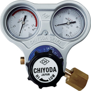 Regulador de Presión de Oxígeno Chiyoda Seiki SRO-W SRO-E, Válvula Manual Ajustable, Hecho en Japón - Product Image 1