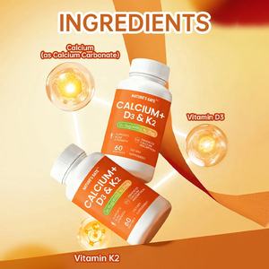 Cápsulas de Gel Suave de Vitamina D3 y K2 para Adultos ACORN OEM/ODM, Apoyo para la Absorción de Calcio y la Densidad Ósea (Personalizable) - Product Image 2