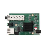 Precio Competitivo OEM ODM 10G SFP+ 10Gbps RJ45 a POE Convertidor de Medios de Fibra Óptica Monomodo LC SC 20KM Convertidor Ethernet