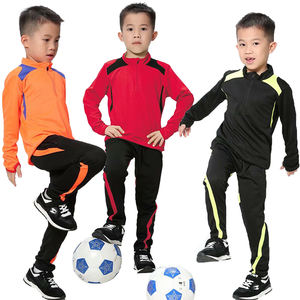 Completo Sportivo Invernale da <span class=keywords><strong>Calcio</strong></span> con Maglia e <span class=keywords><strong>Pantaloni</strong></span> per Bambini e Ragazzi, Tuta da Allenamento da <span class=keywords><strong>Calcio</strong></span> per Bambino - Product Image 1