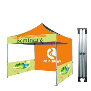Tente d'exposition personnalisée avec logo, auvent extérieur pliable, gazebo, tente de salon professionnel pour affichage publicitaire et promotion des entreprises - Product Image 3