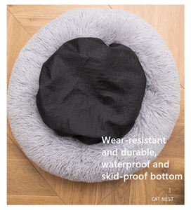 Vakuumverpacktes Luxus-Plüsch-Katzenbett Weiches Haustierkissen Schlafsofa Matte Direktversand vom Hersteller für Katzen und Hunde - Product Image 6